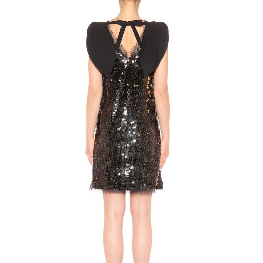 NWT Rejina Pyo Faye Poplin Sequin Tulle Dress - Picture 5 of 9